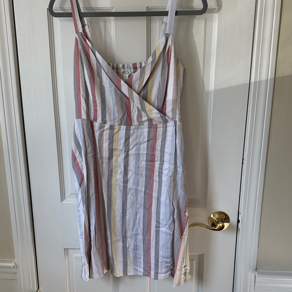 Striped Sleeveless Dress